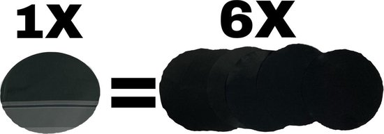 Rond 10,5 cm tbv pizarette pak 6 stuks - Afbeelding 2