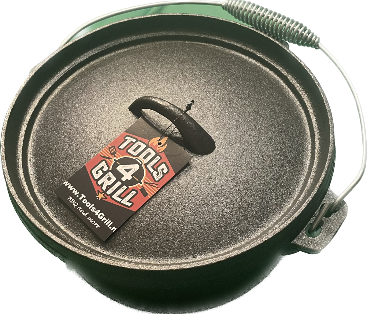 Tools4grill Dutchoven gietijzerenpan 31cm - Afbeelding 6