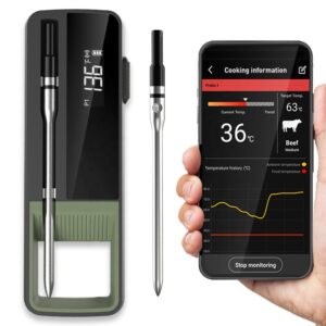Draadloze BBQ Thermometer Single probe