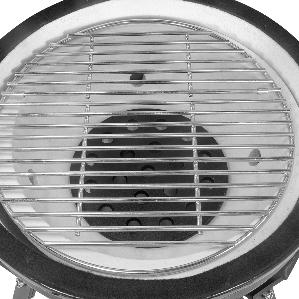 16 inch kamado met verrijdbaar onderstel - Afbeelding 4